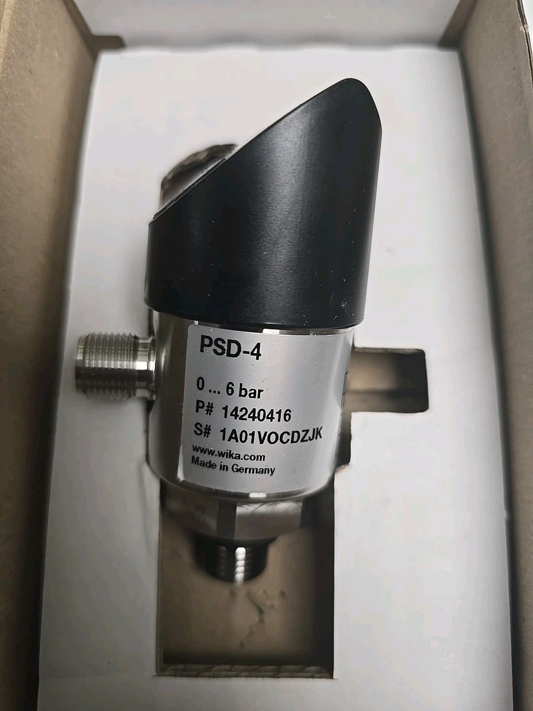 Wika PSD-4 P#14240416 PRESSURE SENSOR 0-6BAR