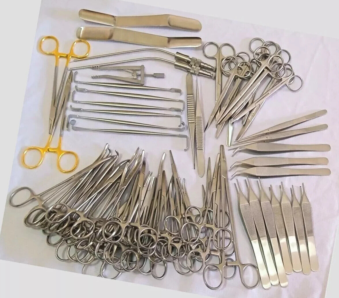 72 Pcs Plastic Surgery Surgical instruments Kit