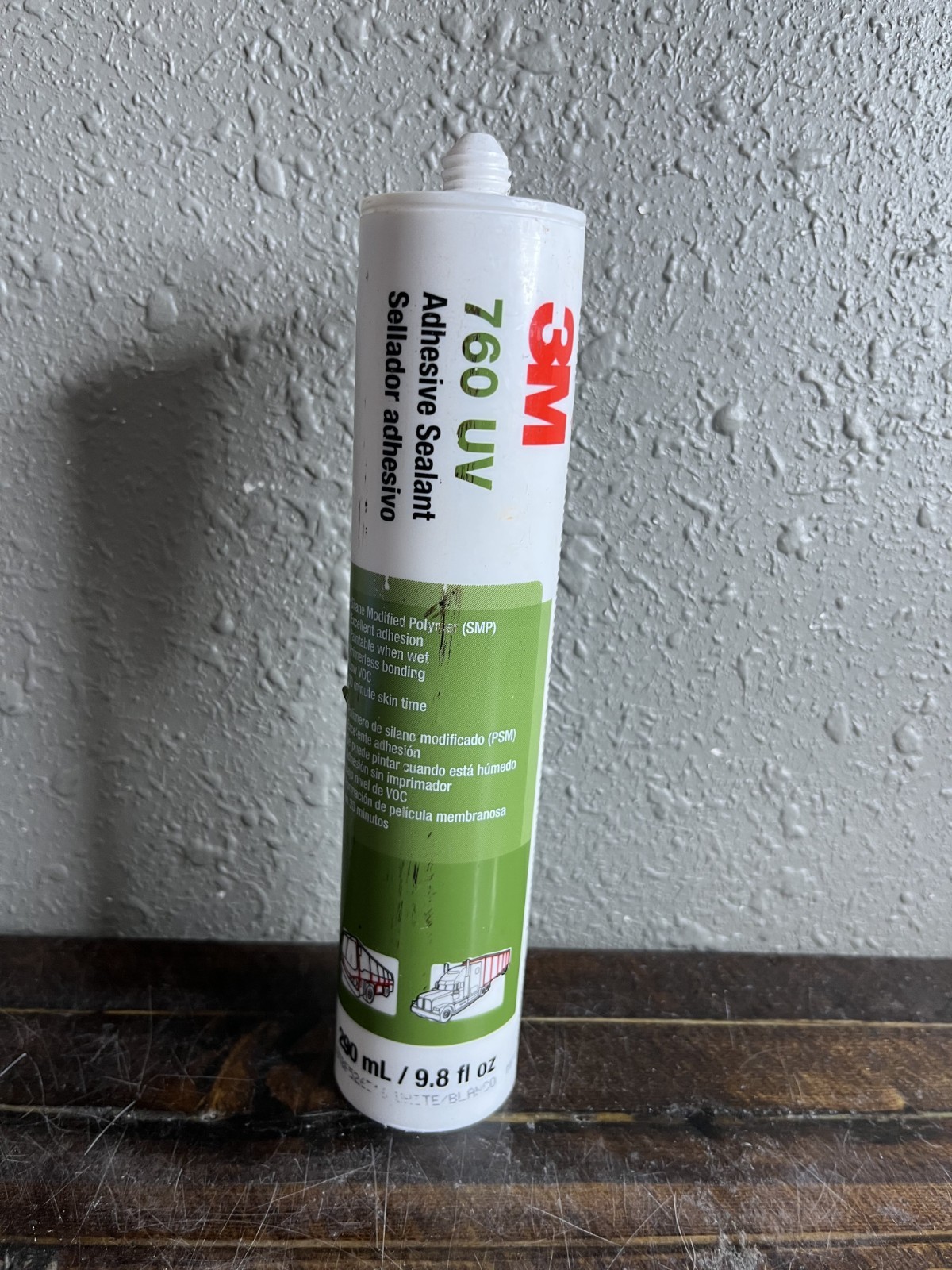 3M 760 UV Adhesive Sealant White SMP Hybrid High-Performance Panel Bonding 290ml