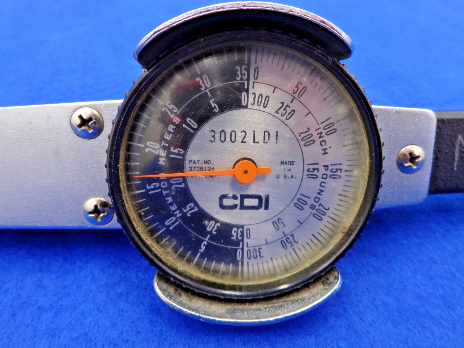 Consolidated Devices 3/8″ Drive Torque Wrench 0-300 in-lbs. CDI PN# 3002LDI