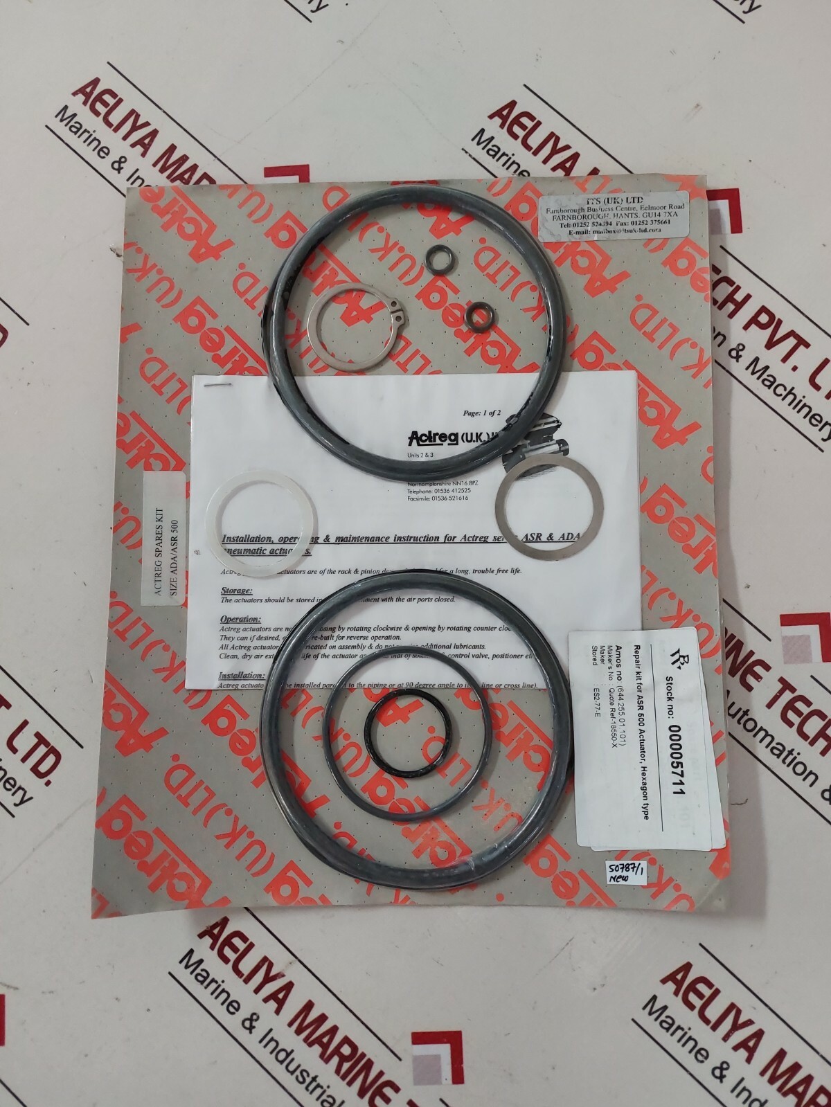ACTREG ADA/ASR 500 Actreg Spares Kit