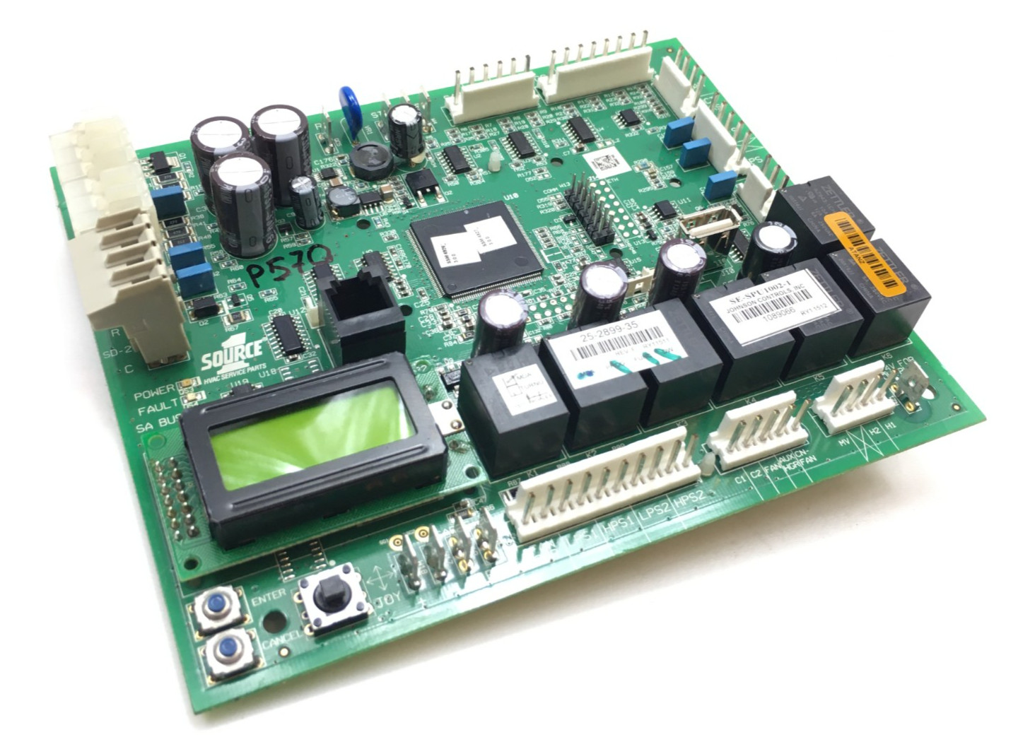 Johnson 25-2899-35 SE-SPU1002-1 Simplicity SE Unit Display Controller used P570