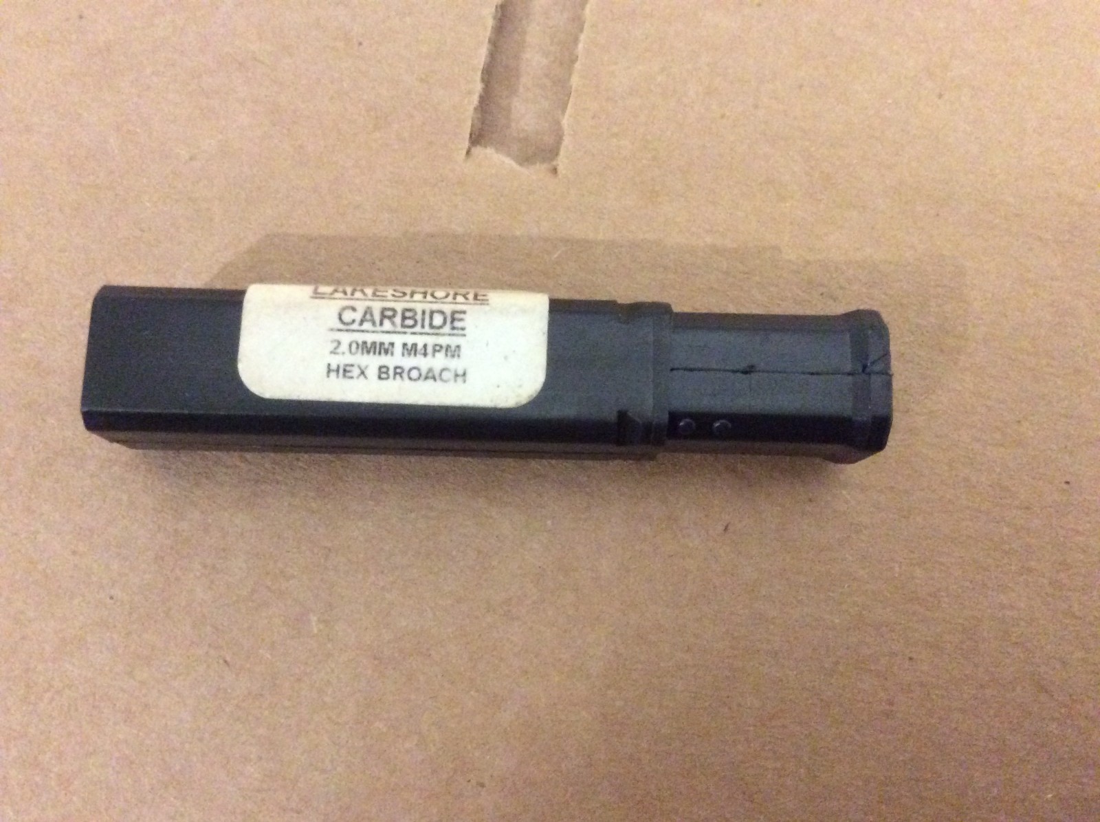 2.0 mm Hex Rotary Broach Lakeshore Carbide M4PM (2 in case)