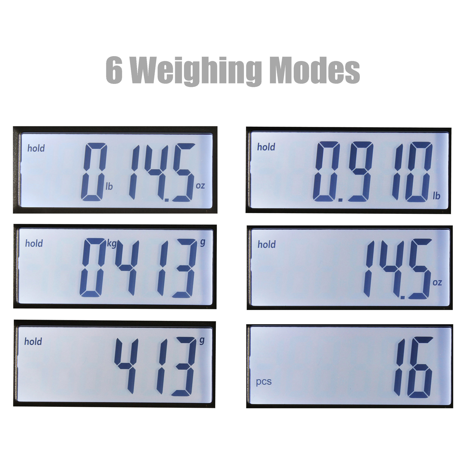 Horizon 66LB x 0.1oz Digital Postal Shipping Scale SF-550 V4 Desktop Scale Black