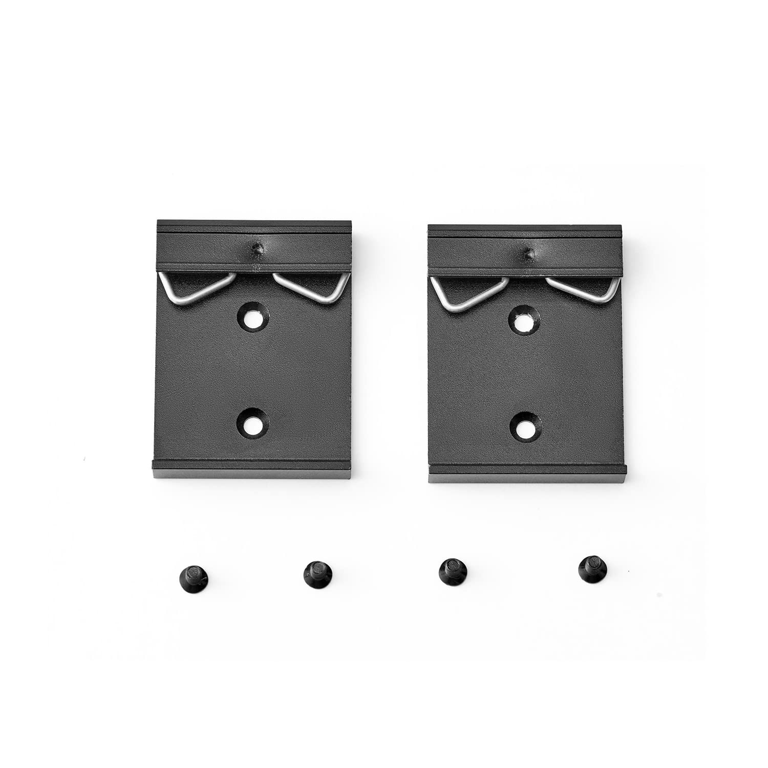 PhyinLan Din Rail Mount Clip 42mm Width Universal Din-Rail Mounting Black