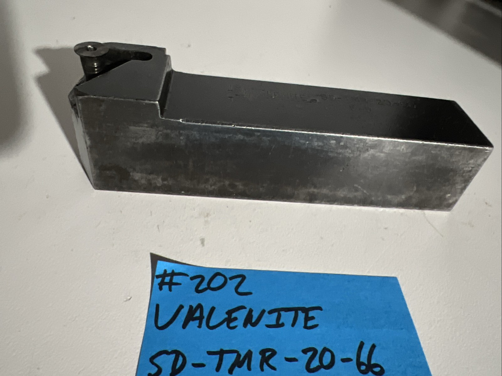 VALENITE SD-TMR-20-66 Indexible Carbide Lathe Toolholder 6”OAL 1.25”Shank Turnin