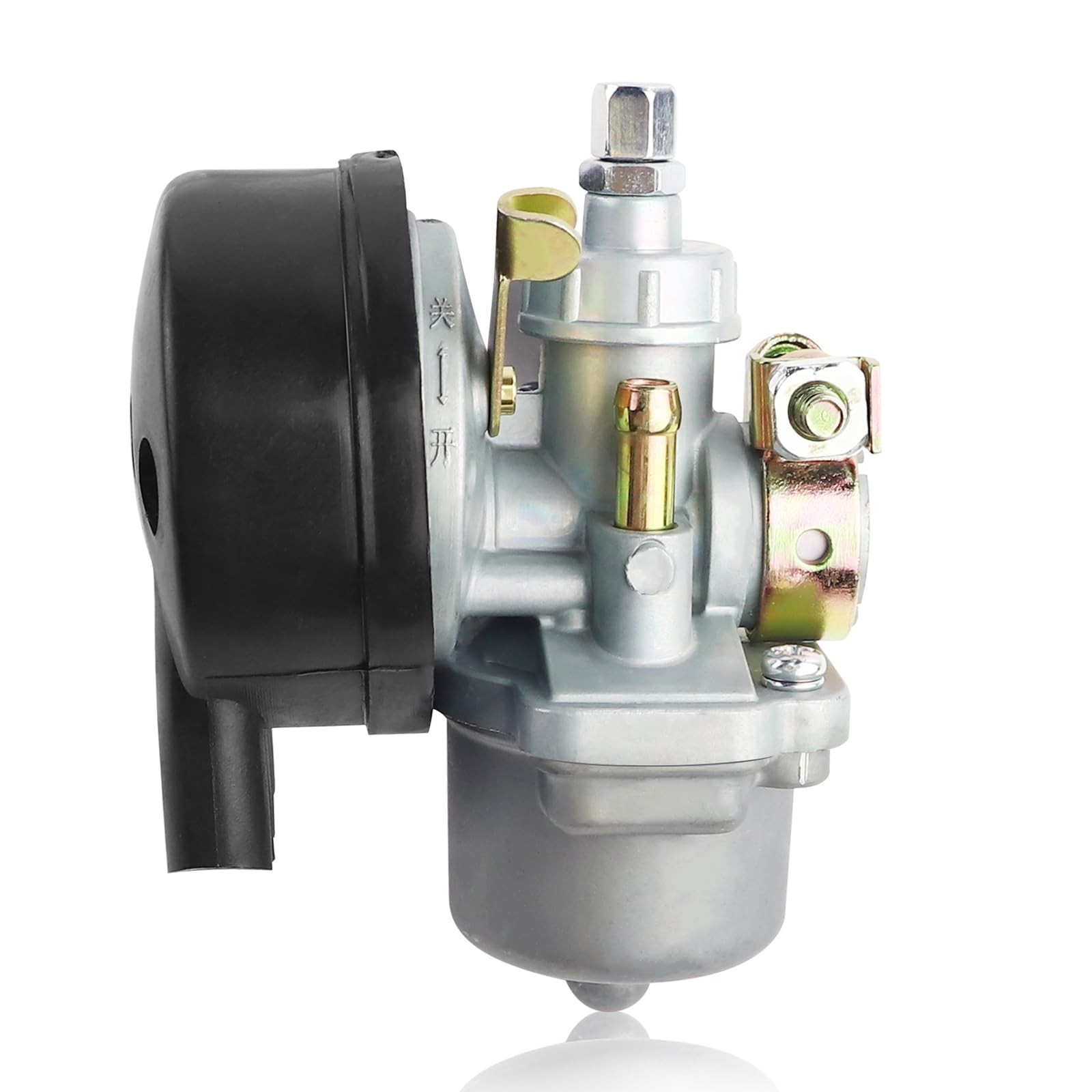 FLYPIG 49cc Engine Carburetor for 80cc 66cc 60cc 50cc 2 Stroke Bicycle Motori…