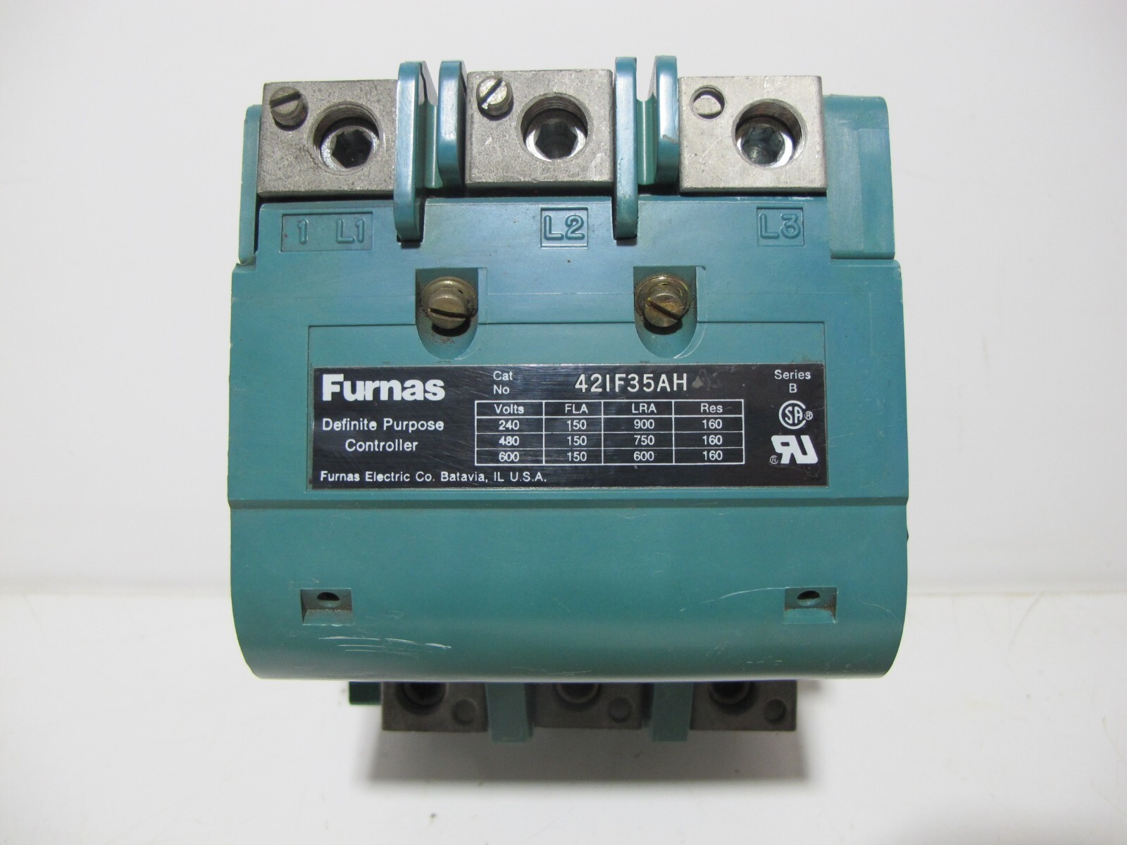 Furnas 42IF35AH 150A Definite Purpose Contactor 480V Coil 75D73251H Controller