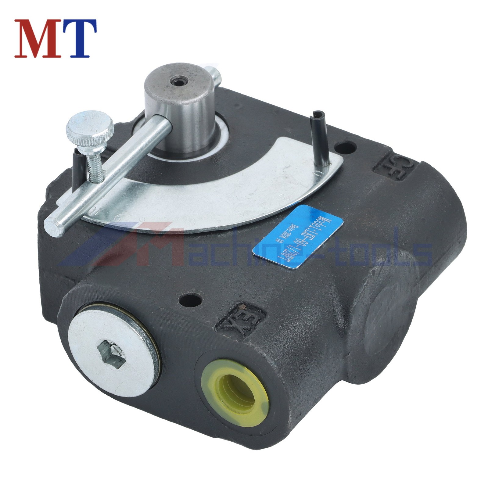 1/2”NPT FC51 Side-Port Hydraulic Adjustable Variable Flow Control Valve 0-30 GPM