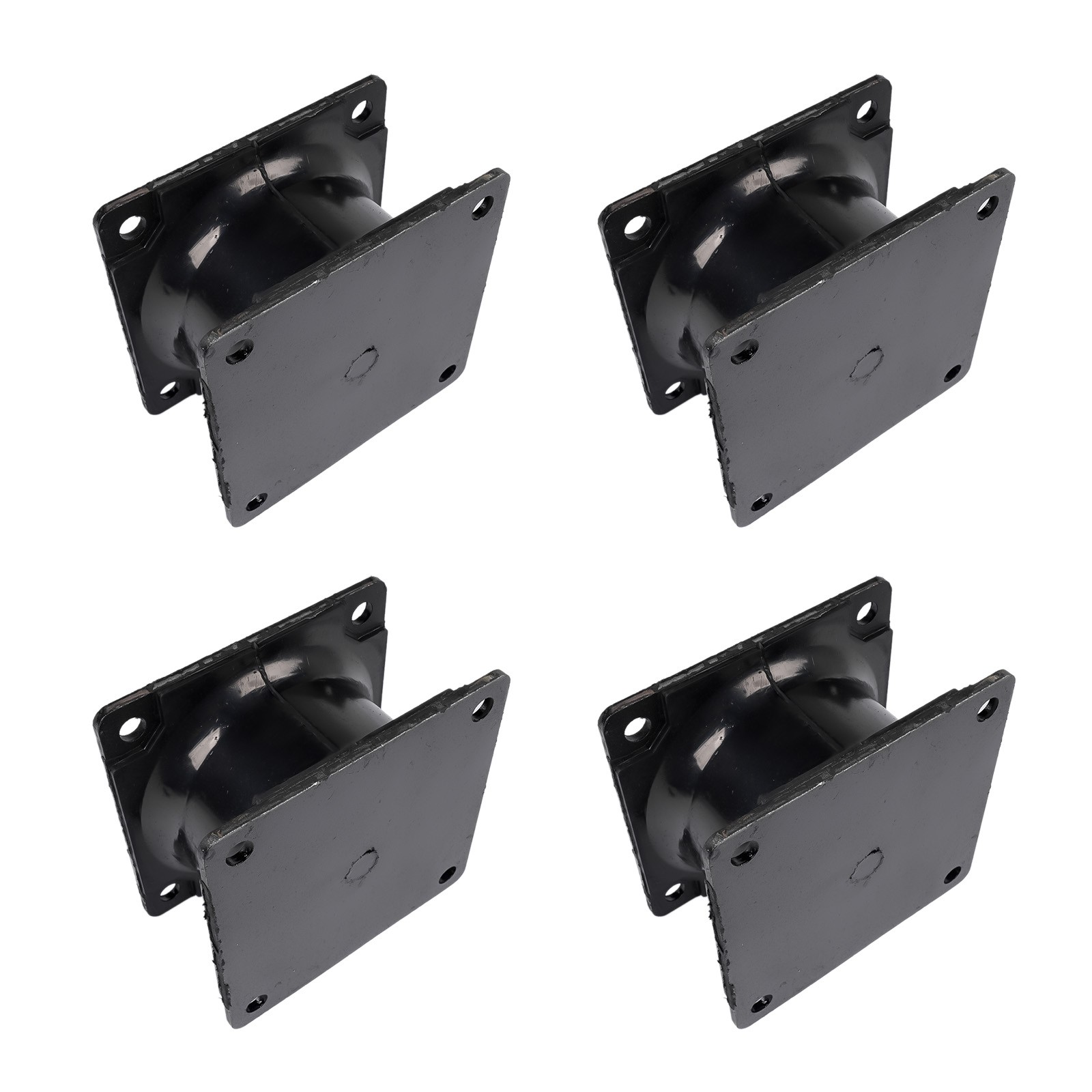 4Pcs Vibratory Plate Compactor Rubber Isolator Shock Mount for Stanley HS6000