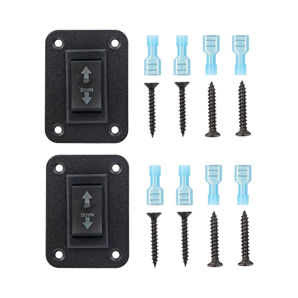 30A DPDT Momentary Reverse Switch Up Down Polarity Reversing Switch for Trailer