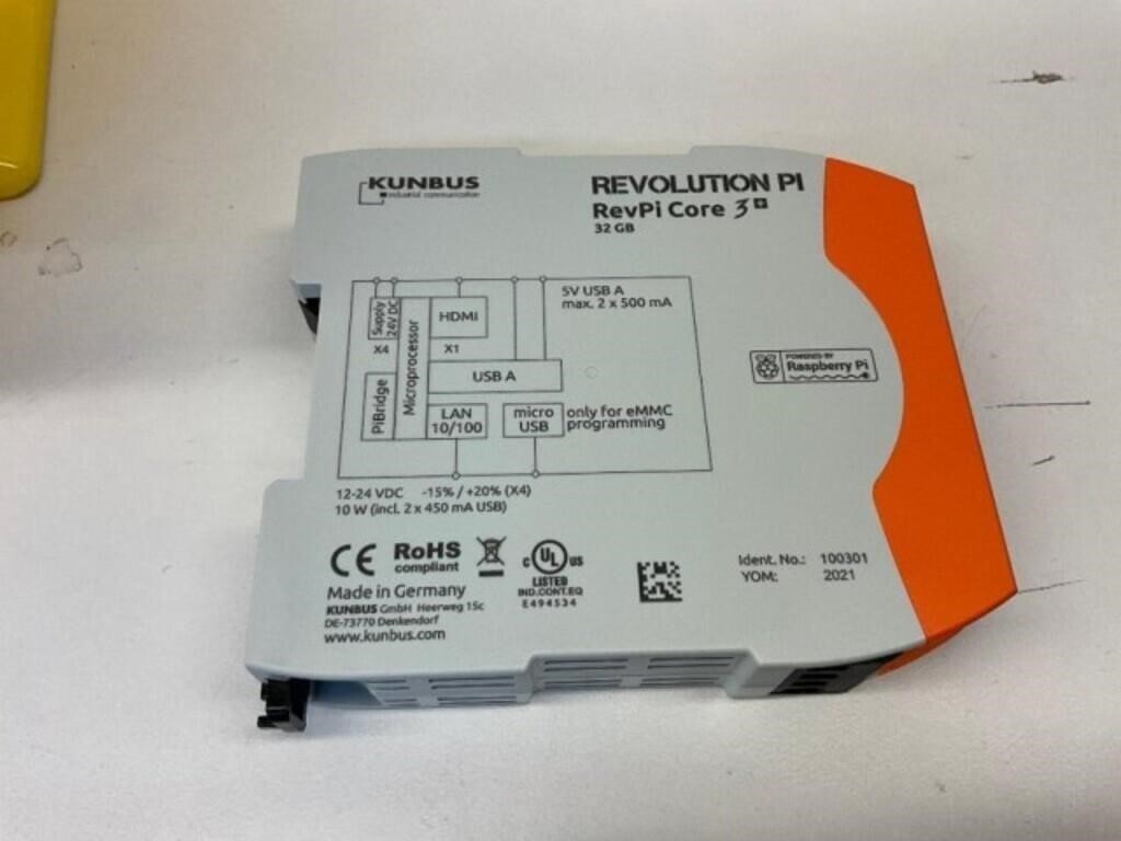 Kunbus Revolution PI RevPi Core 3+ 32gb Raspberry Pi Compute image proces Module