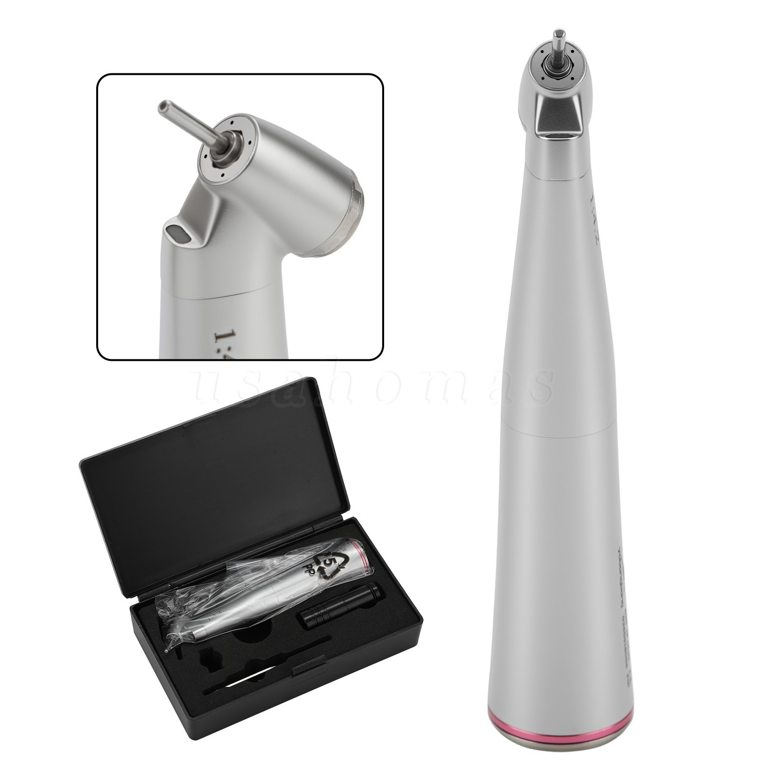 2* Yabangbang Dental 1:4.2 45° LED Handpiece Internal 4 Spray E-Type Connector
