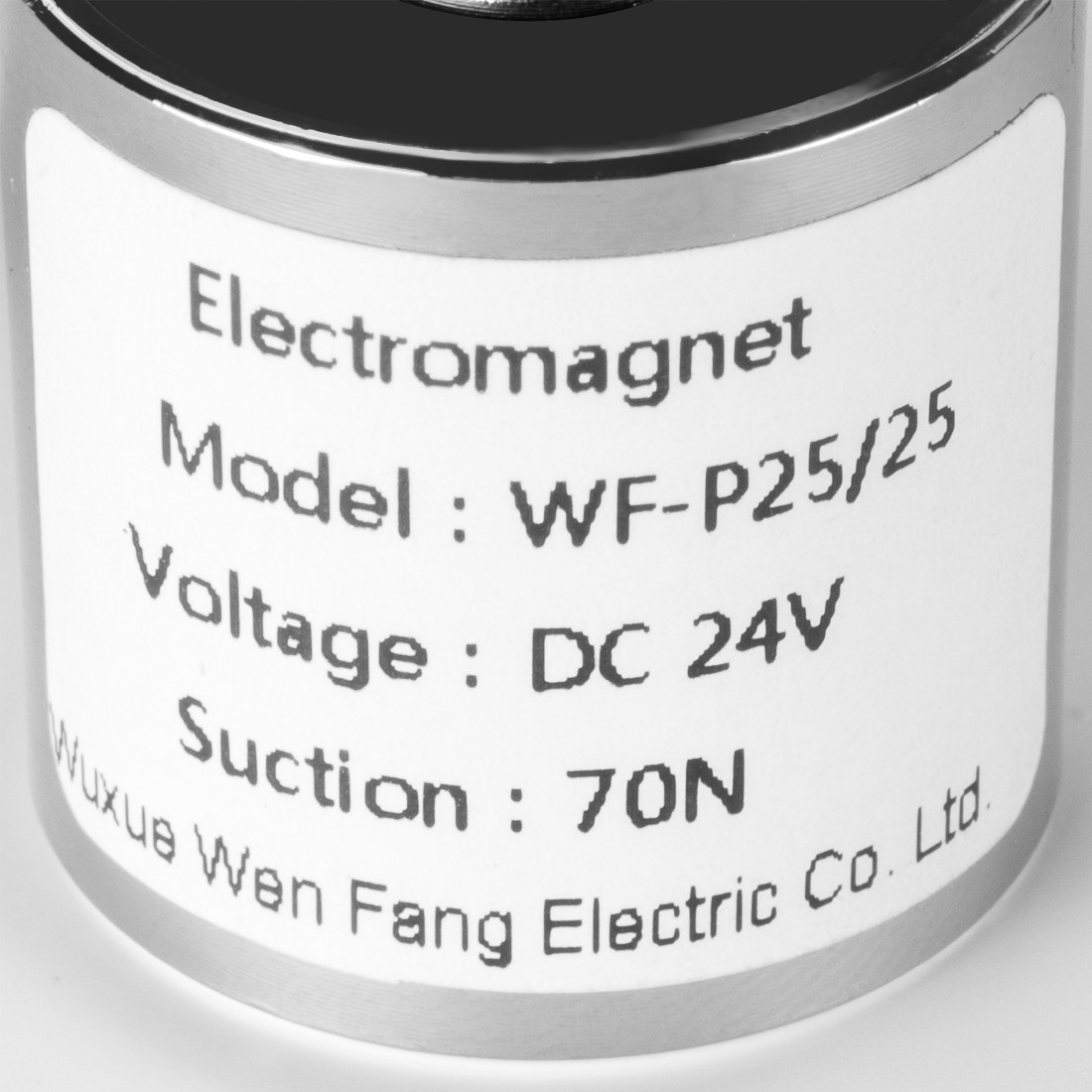 24VDC 70N 0.13LB/61g Electric Lifting Magnet Electromagnet Solenoid Lift Holding
