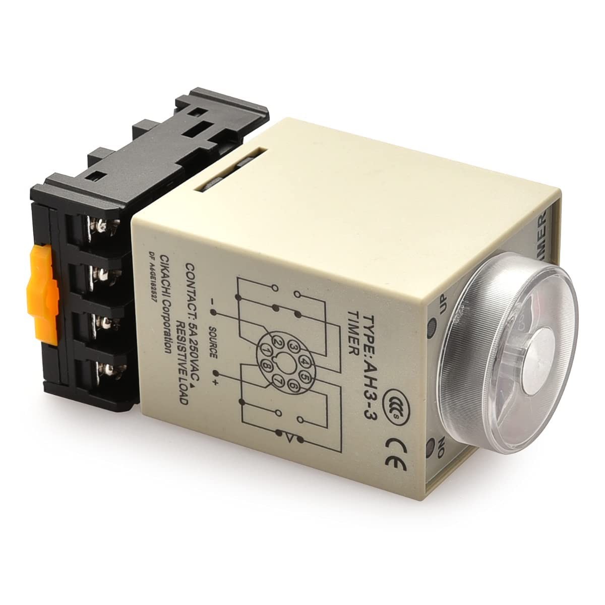 AC 220V 60Min Solid State Time Delay Relay with Socket