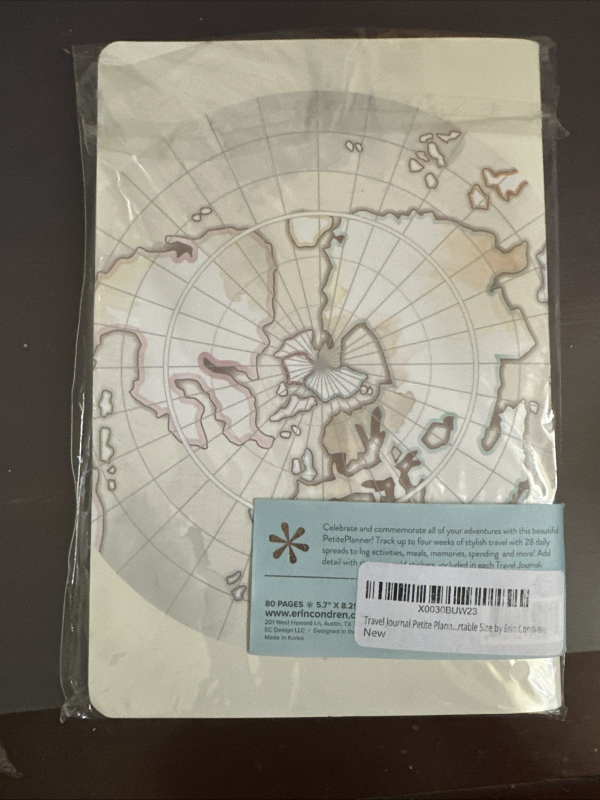 Erin Condren A5 Stitch Bound Travel Journal – BRAND NEW- You are on your way