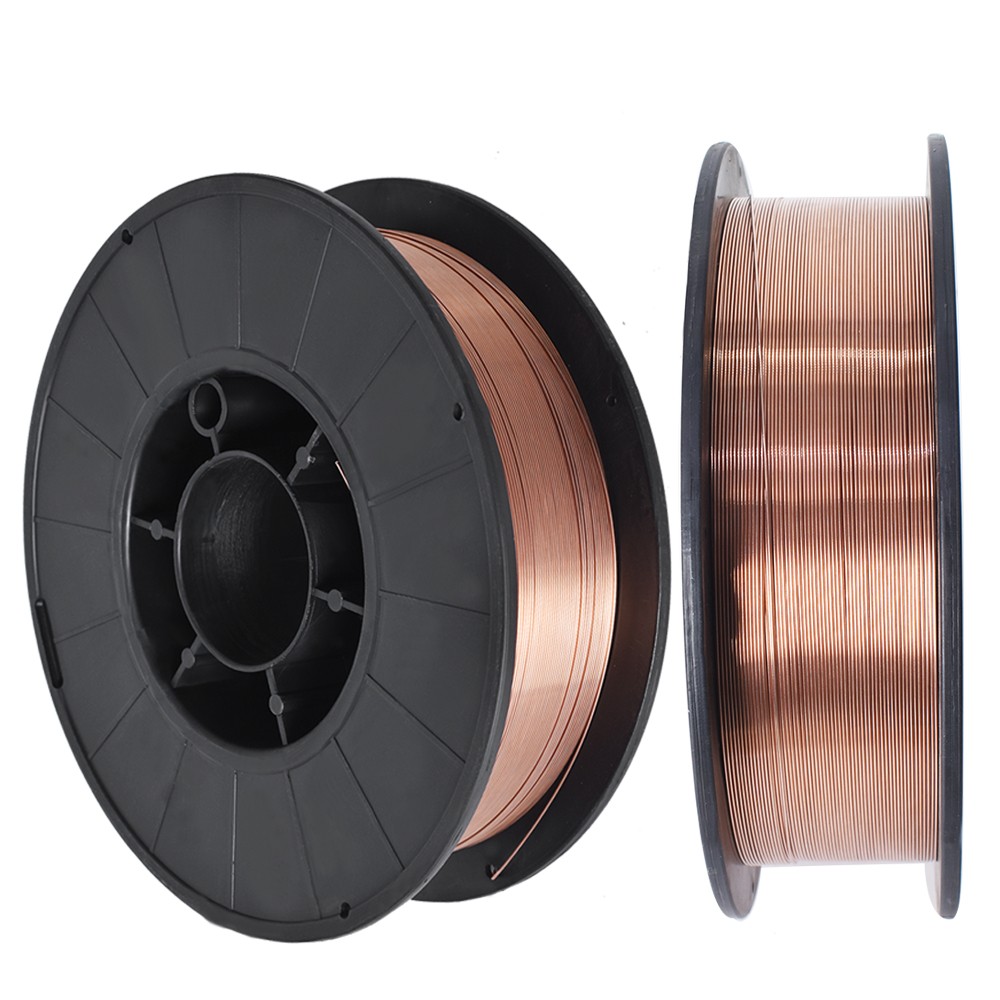 2 Pack ER70S-6 .030″ (0.8mm) Mild Steel MIG Welding Wire 11-lb Roll Wire