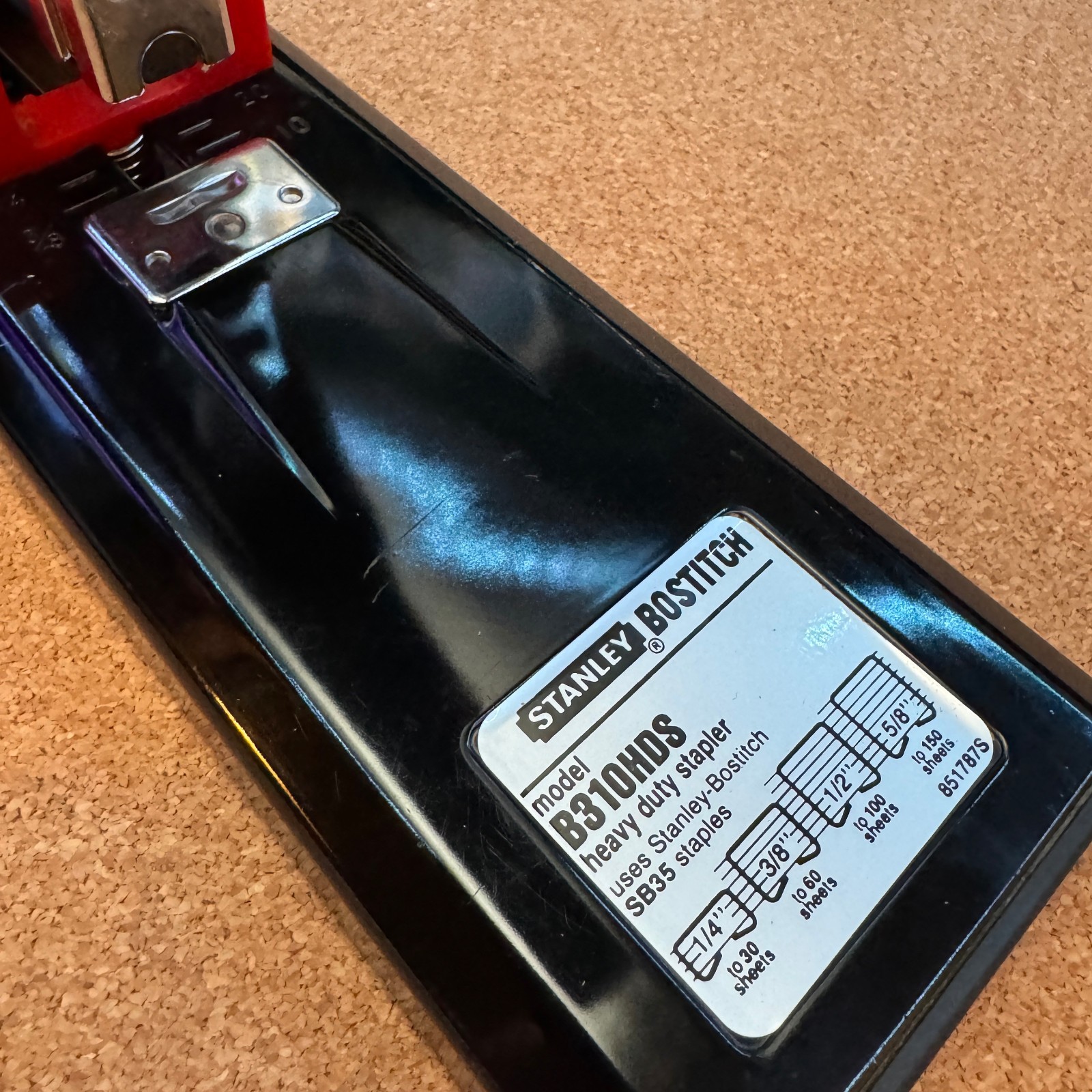Includes: The stapler pictured. No staples provided. Ready for immediate use.