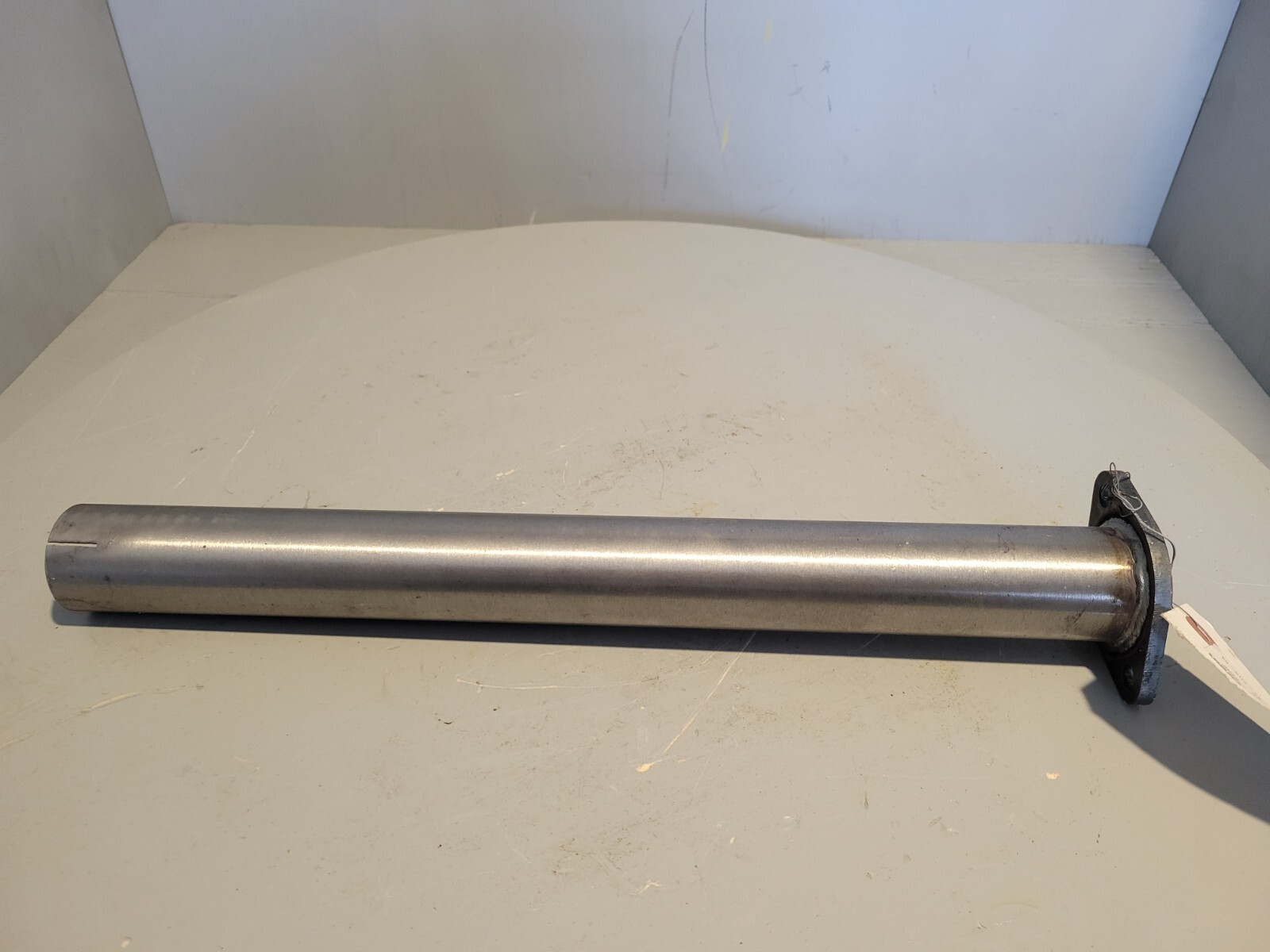 Onan Exhaust Tube & Flange, 1.525″ Dia, 2.65″ Mount, 15-1/2″ Length, 0154-2167