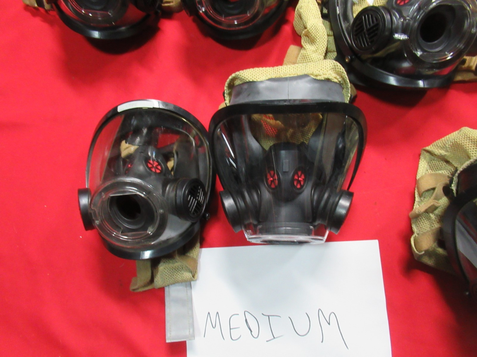 SCOTT AV-3000 HT MASK w/KEVLAR NETTING SMALL MEDIUM LARGE Firefighter SCBA AIR