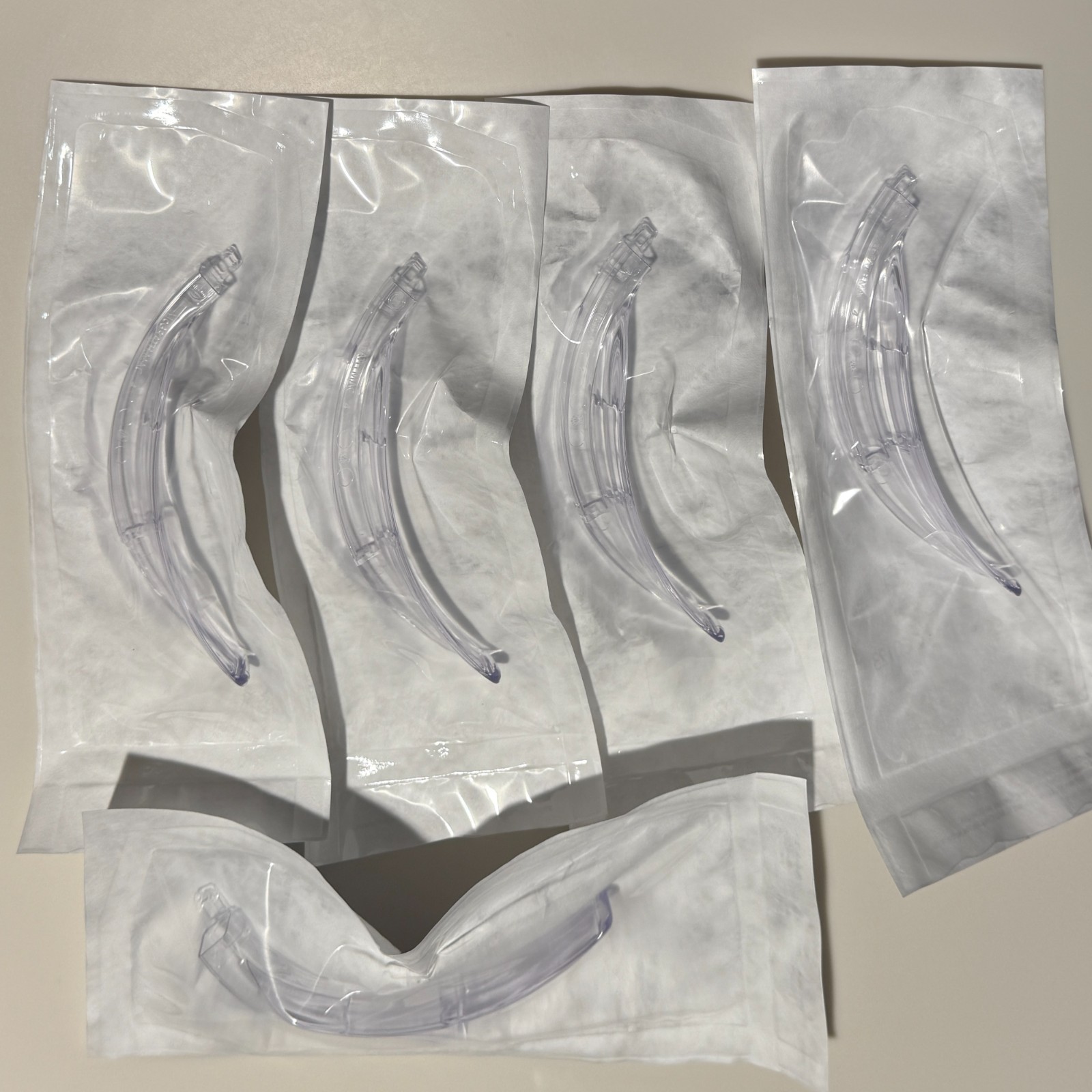 *Lot of 5* McGrath MAC #4 Disposable Laryngoscope Blade 350-013-000 (Exp 5/2028)