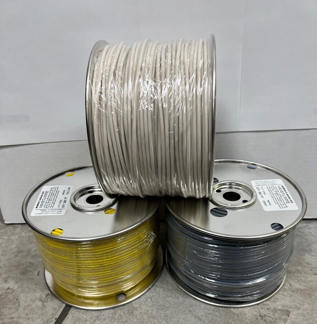 14 AWG (41/30) TINNED COPPER UL 1015 OR 1032 HOOK UP WIRE 8 COLORS 500 FT