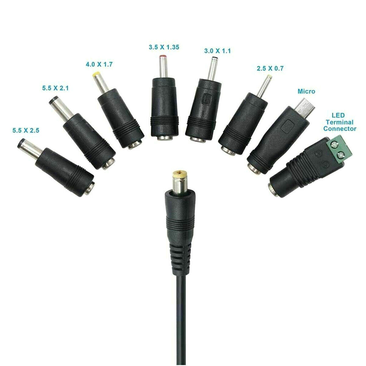 Adjustable AC/DC Power Supply Adapter Charger Variable Voltage 3V-24V UniversalE
