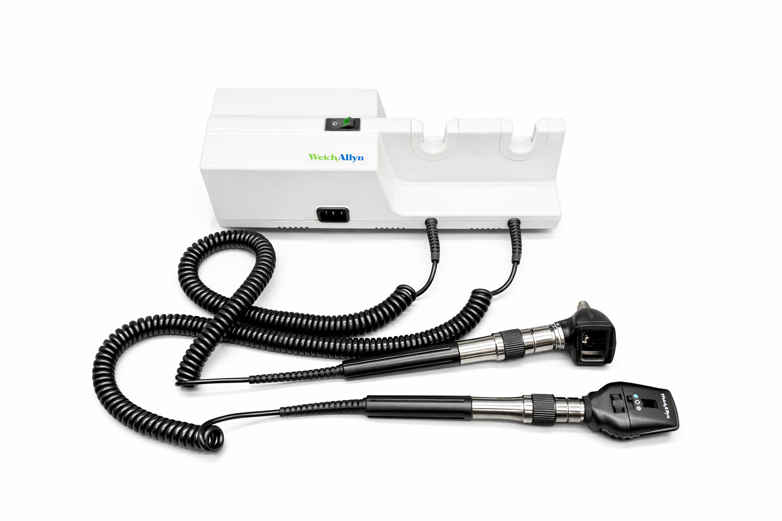 Welch Allyn 767 Wall Transformer with Heads Ophthalmoscope & Otoscope