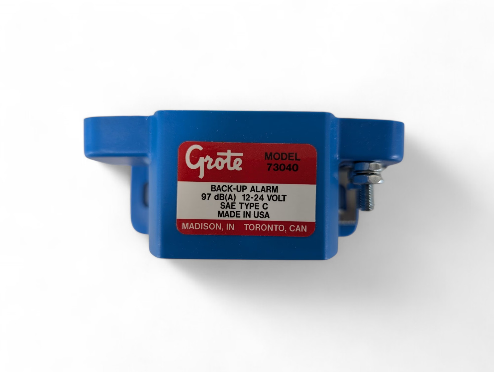 Grote 73040 12-24V 97 dB Back-Up Alarm NEW