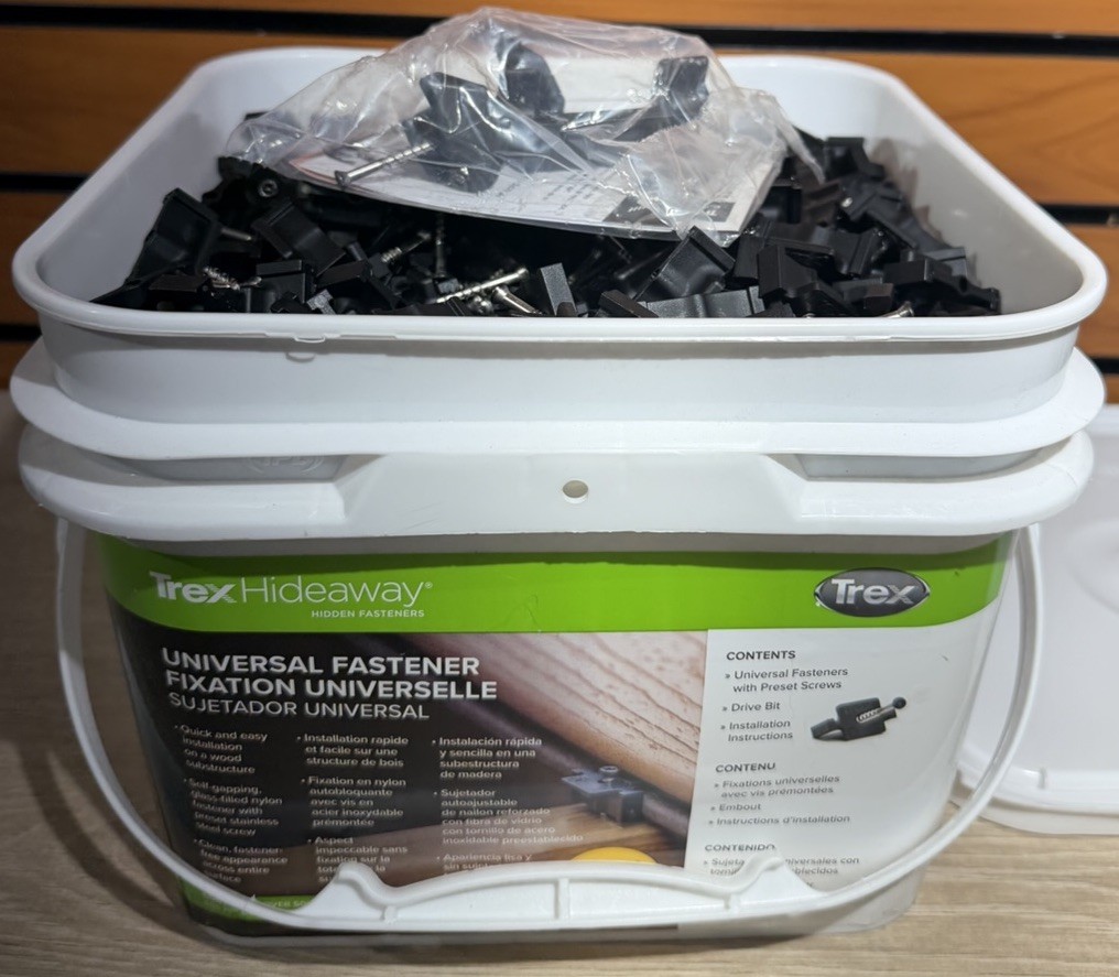Trex Hideaway Hidden Deck Universal Fasteners 500 sq.ft. DA00002 FREE SHIPPING