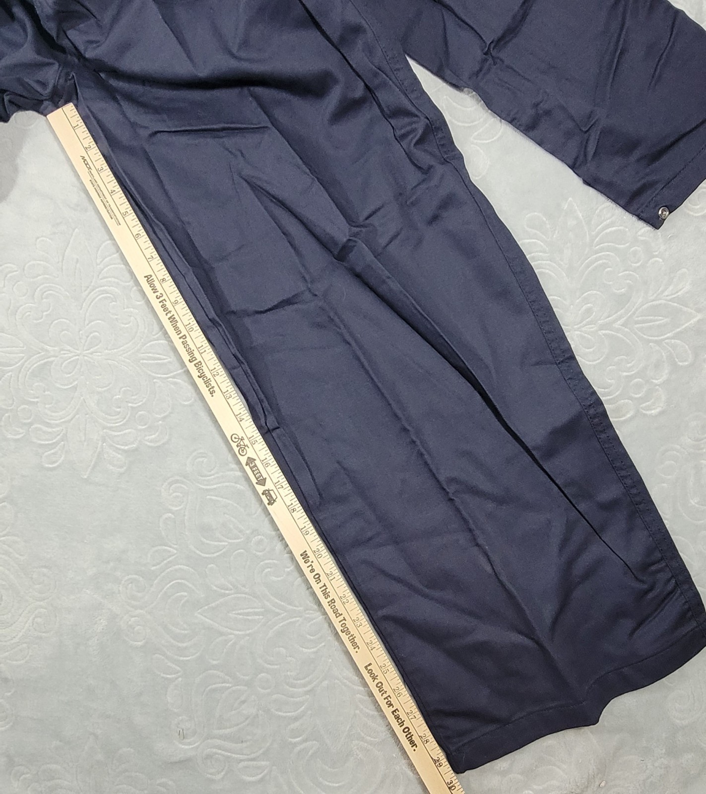Neese VU7CANV2X Westex UltraSoft FR Men’s Coverall Navy Blue Size 2XL 50/52 Reg