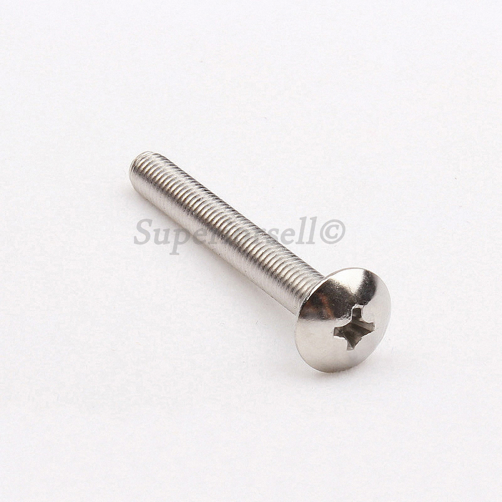 M4 M5 M6 Phillips Truss Head Machine Screws – SUS201 Stainless Steel