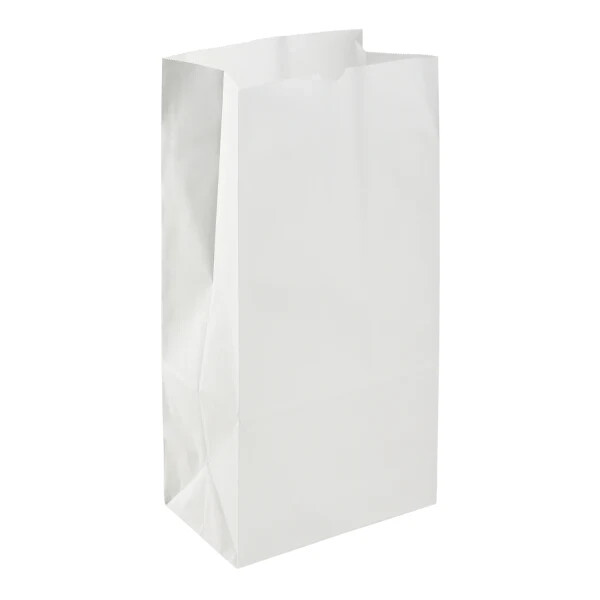 Karat 8lb Paper Bag – White – 1,000 ct, FP-SOS08W (1000)