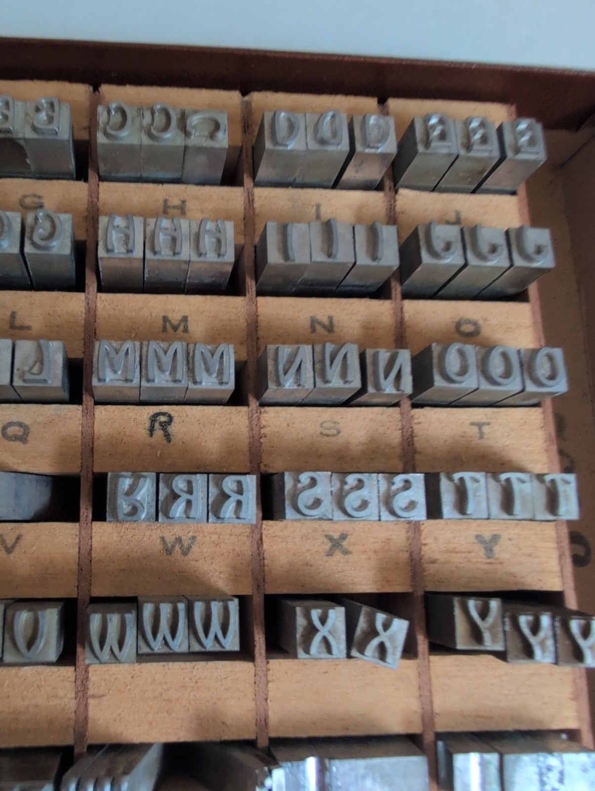 Vintage Franklin MFG. Corp.»Duracast Type» Hot Stamping/ Foil Embossing