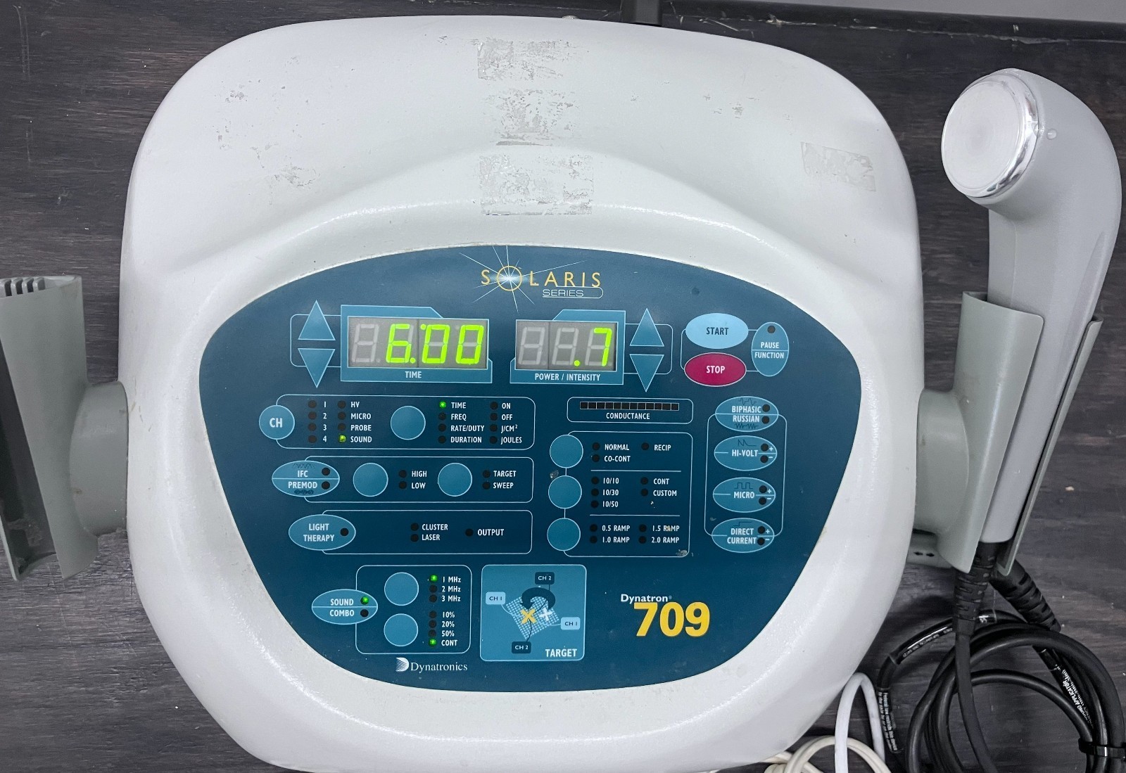 Dynatron Dynatronics Solaris 709 Ultrasound Combo with Sound Applicator