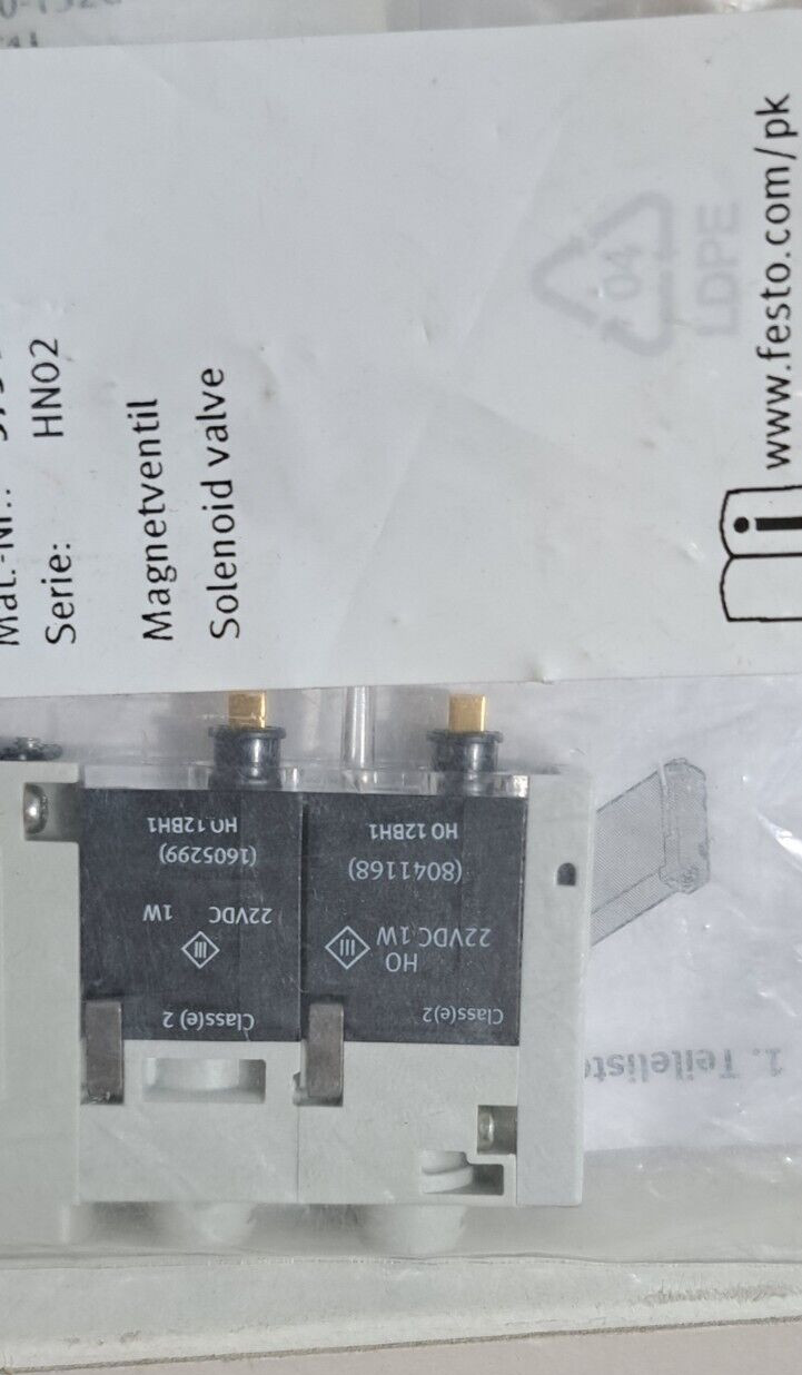 Festo VUVG-B10-T32C-MZT-F-1T1L solenoid valve 1 PCS #AD1612#