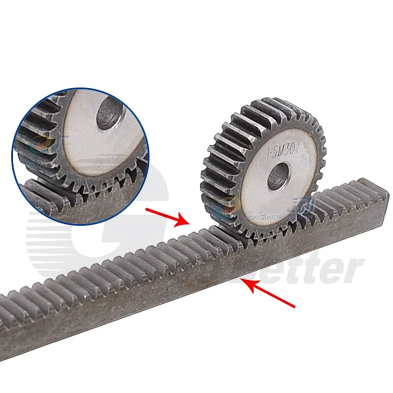 1/1.5/2/2.5/3/4/5 Mod 10-150T Spur Gear 45# Steel Pinion Gear Thickness 10-40mm