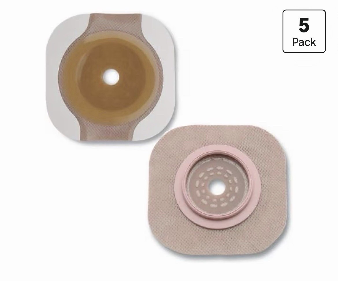 Hollister New Image 14603 Ostomy Flat Pre-Cut Wafer Skin Barrier 5 Pack