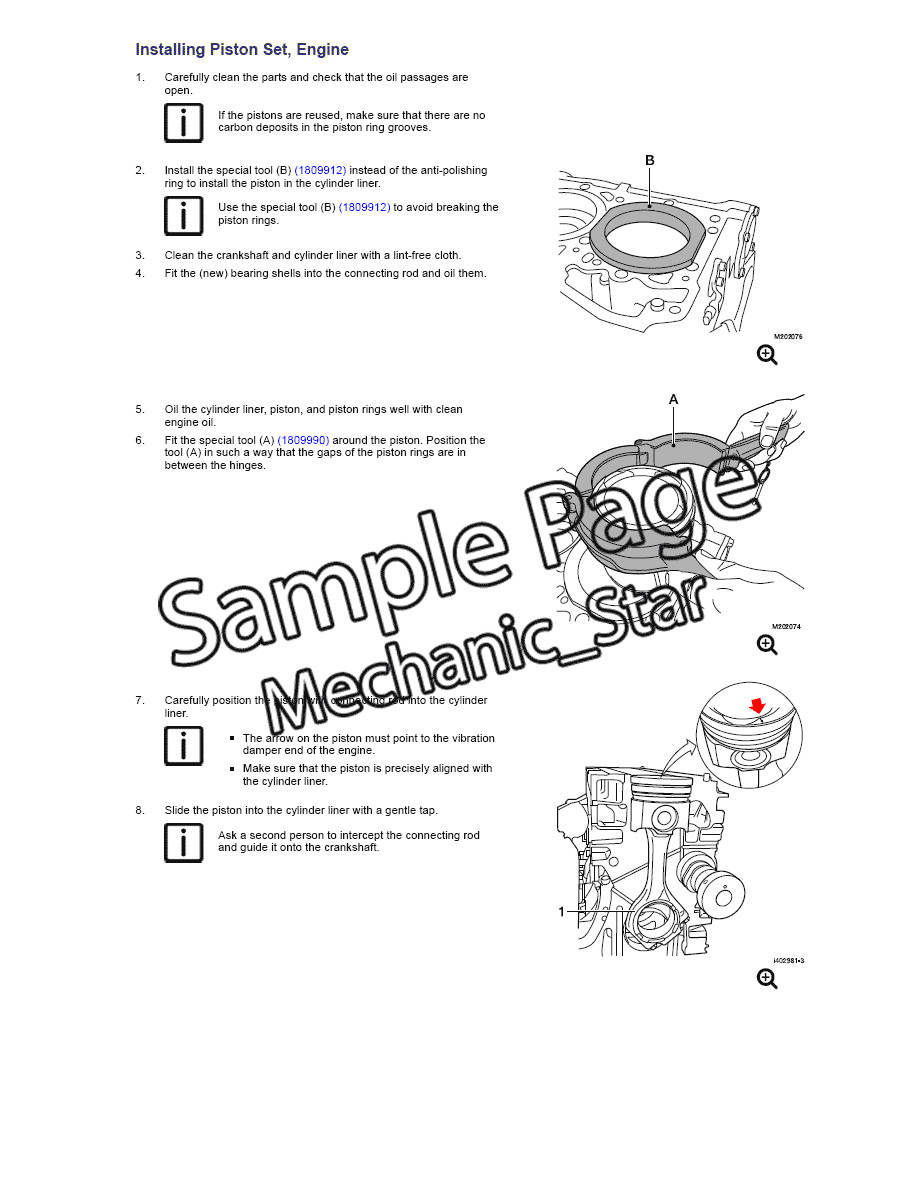 Paccar MX13 EPA17 Engine Service Manual USB 2017 2018 2019 2020 Shop Overhaul