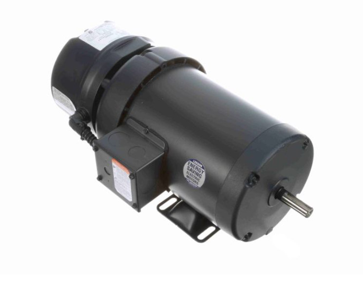 Leeson 119561.00 Electric Motor 1 HP 1450 Rpm 3PH 208/230/460 Volt 56