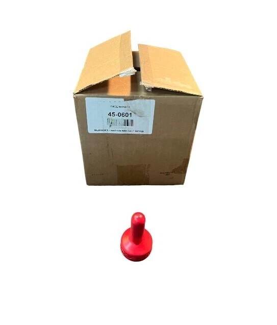 Merricks Calf Nurser Snap On Red Bottle Nipple 45-0601 Heavy Duty (Box of 48)