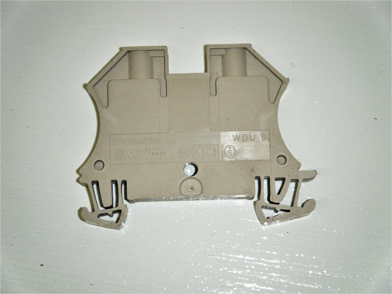 Weidmüller 1020200000 WDU6 Feed Through Terminal Block Lot of 9