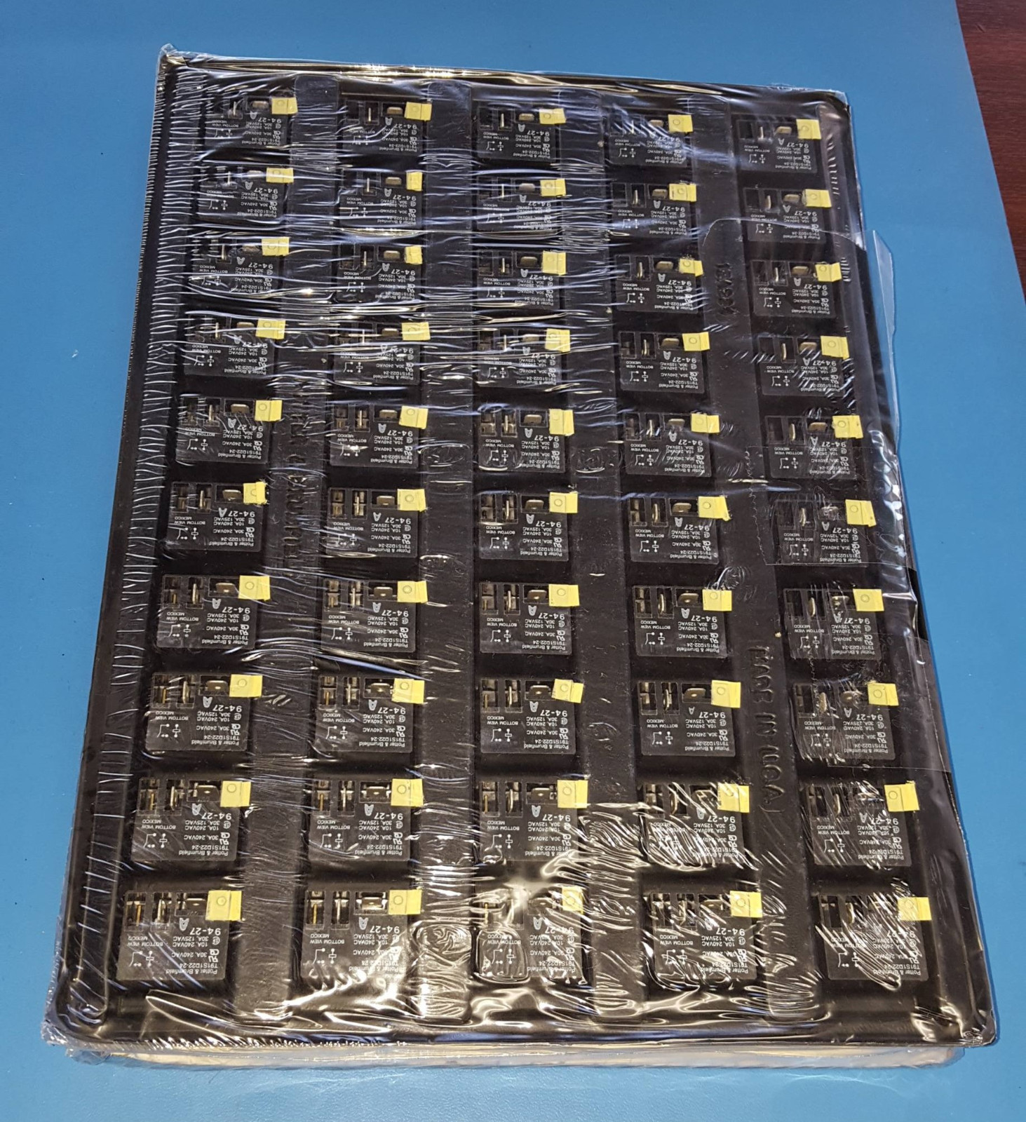 POTTER & BRUMFIELD T91S1D22-24, 24VDC POWER RELAY SPST 30A 240VAC NEW