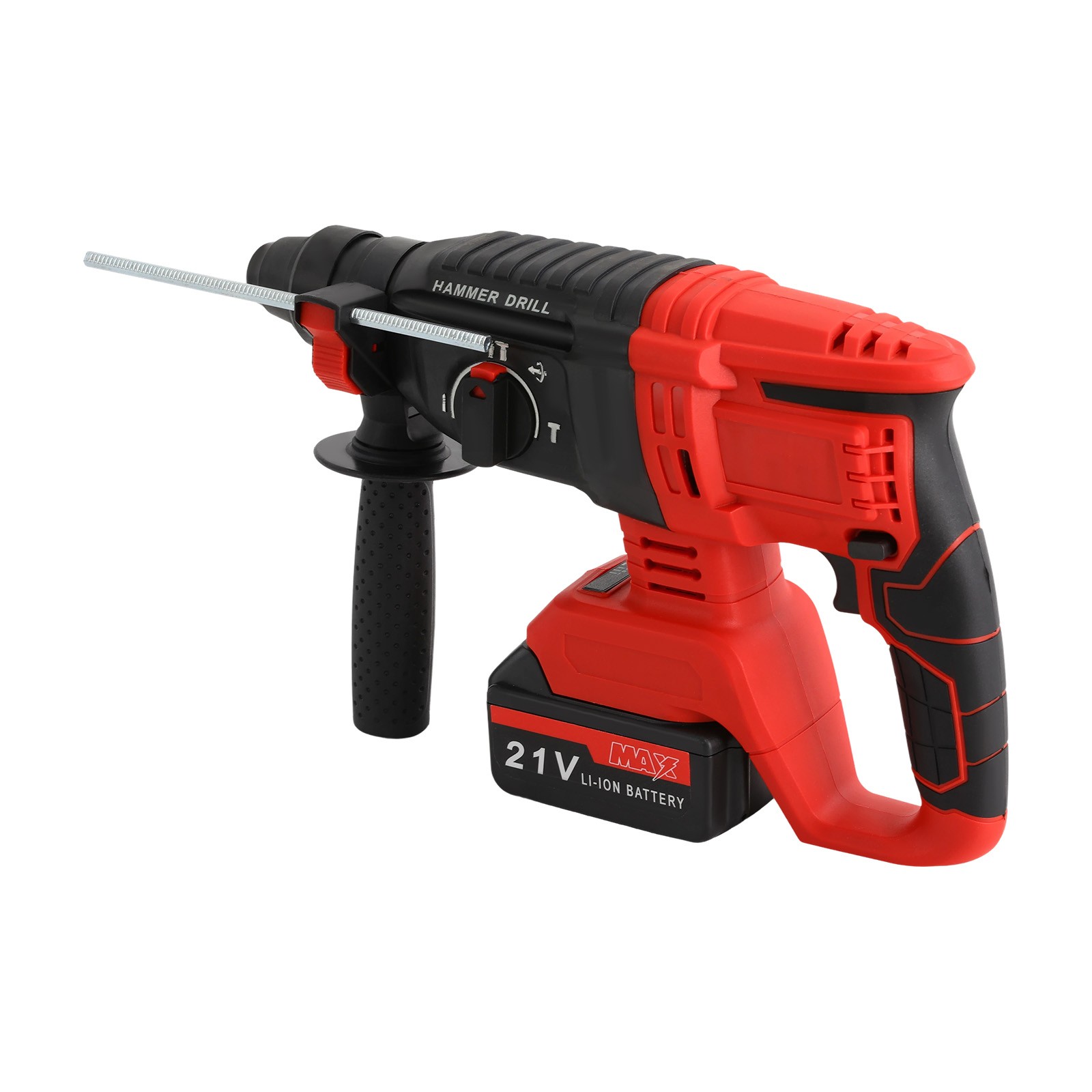 Brushless Hammer Drill Battery-powered Hammer Drill with 4 Modes