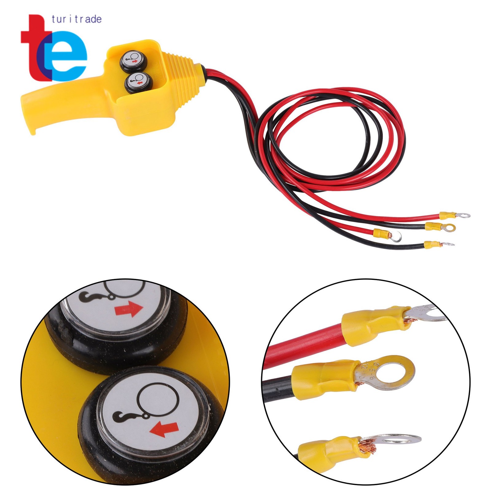 3000lb 32ft Steel Cable Electric Winch 12VDC/1.3HP Copper Motor 135:1 Gear Ratio