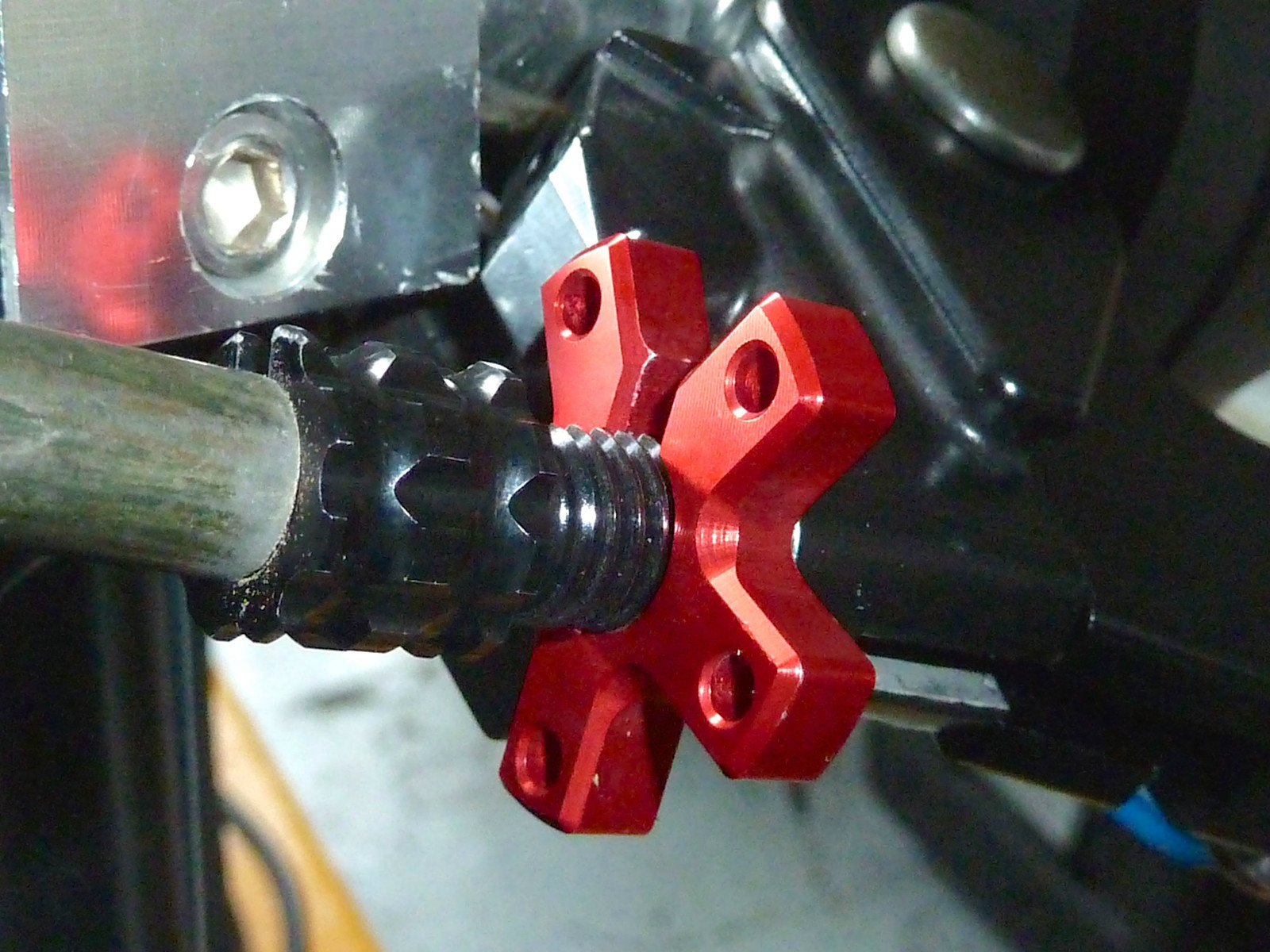 Honda CBF600S CBR1000RR CBR954RR NEW Anodized Clutch Cable Adjuster CNC COLOURS