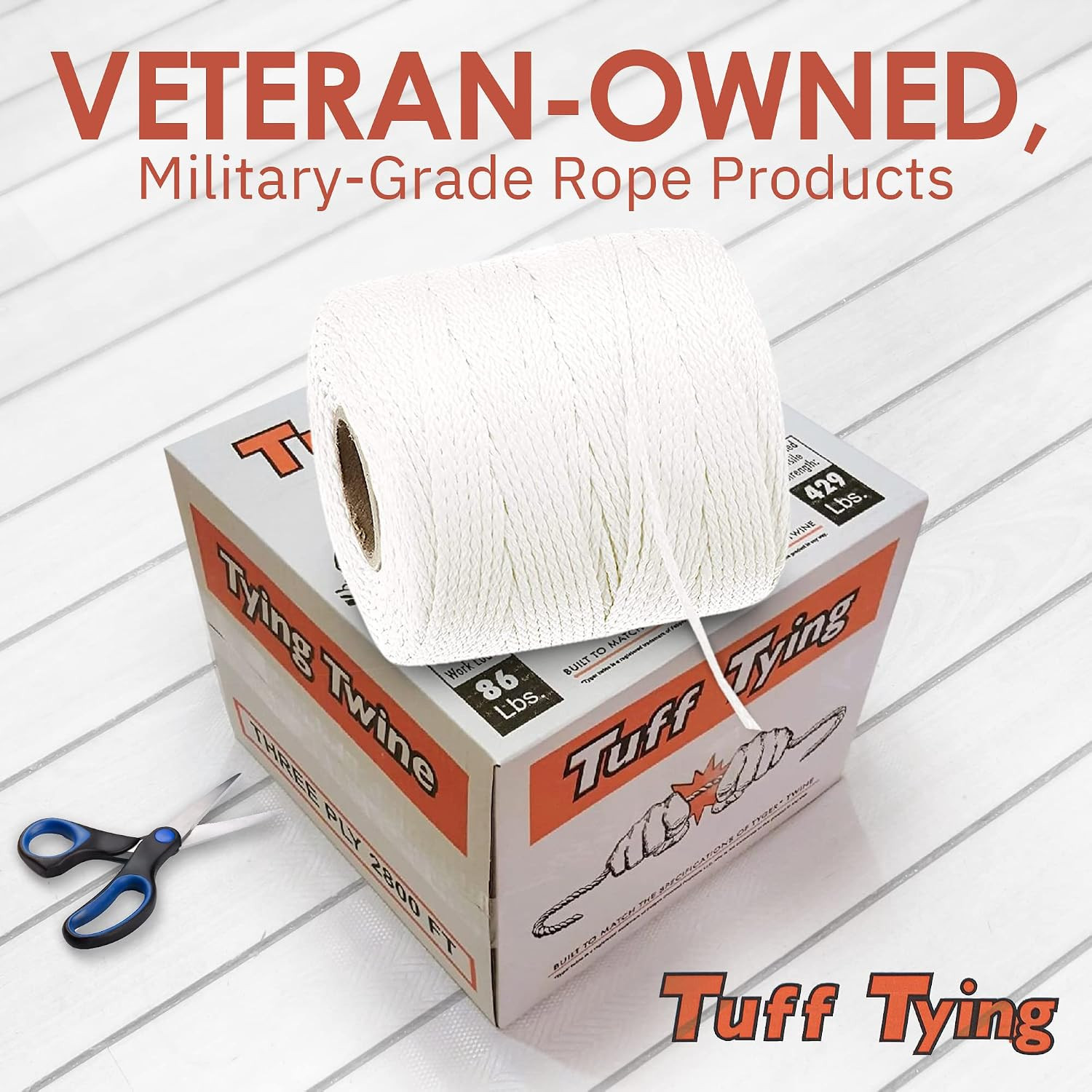 Tuff Tying Twine – Polypropylene, UV, Moisture and Chemical Protection Twine for
