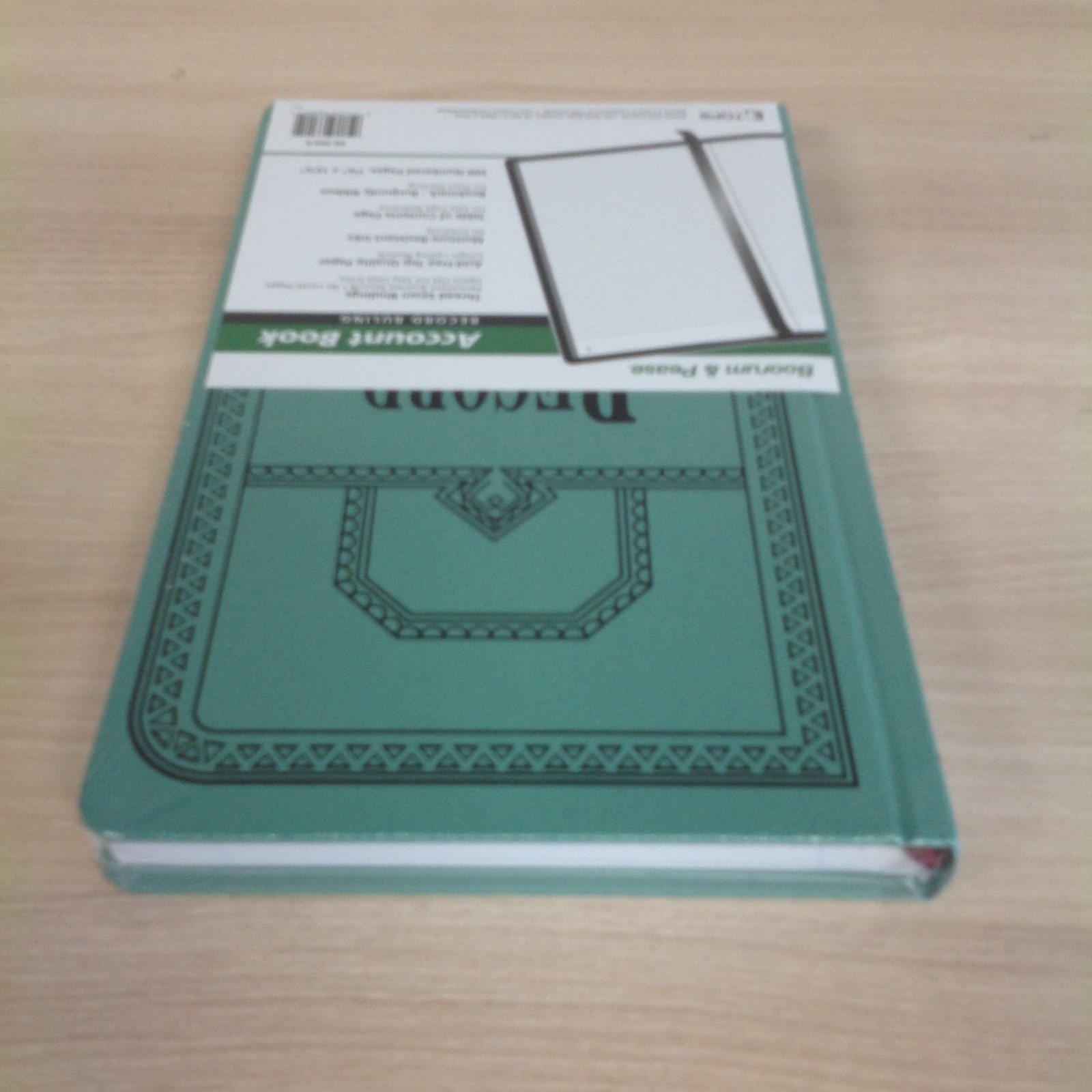 Boorum & Pease 66500R Account Record Book Record Rule 500 Pgs 12 1/8 x 7 5/8 NEW