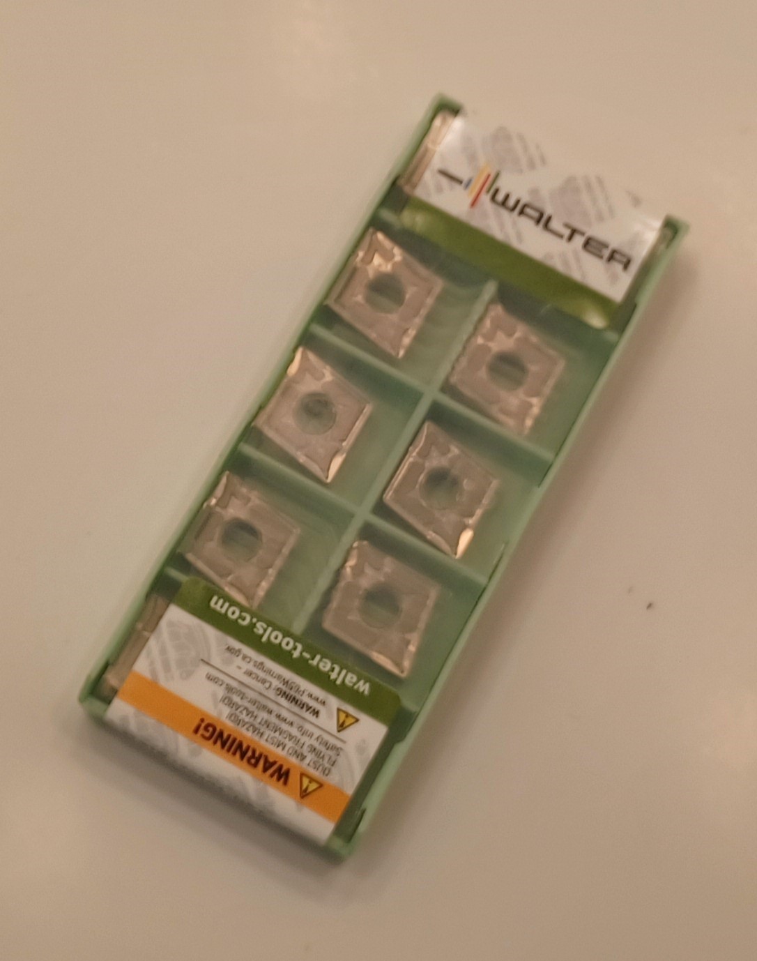 WALTER CNGG120404-NFT WS10 CNGG431-NFT SEALED FACTORY PACK OF 10ct INSERTS