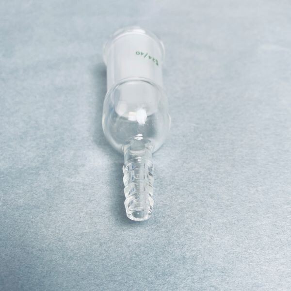 Chemglass Inlet Adapter 24/40 Outer Joint 95 mm Height Total of 2 Adapters